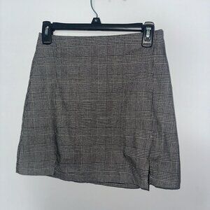 John Galt Plaid Cara Skirt